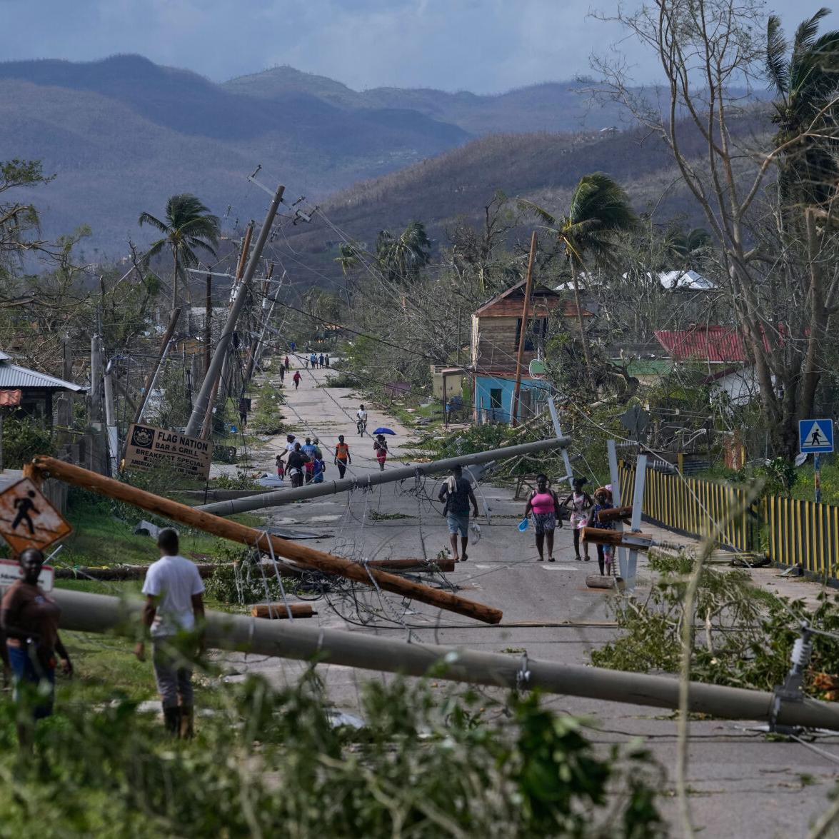 Jamaica Hurricane Melissa Damage 10-29-2025